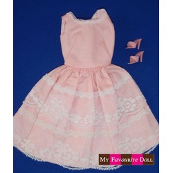 Lace Cotton Sundress - Pink DDC